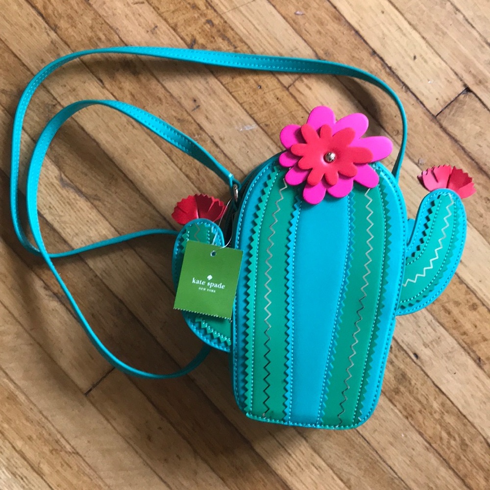 Kate Spade purse (cactus crossbody)—new with tag!